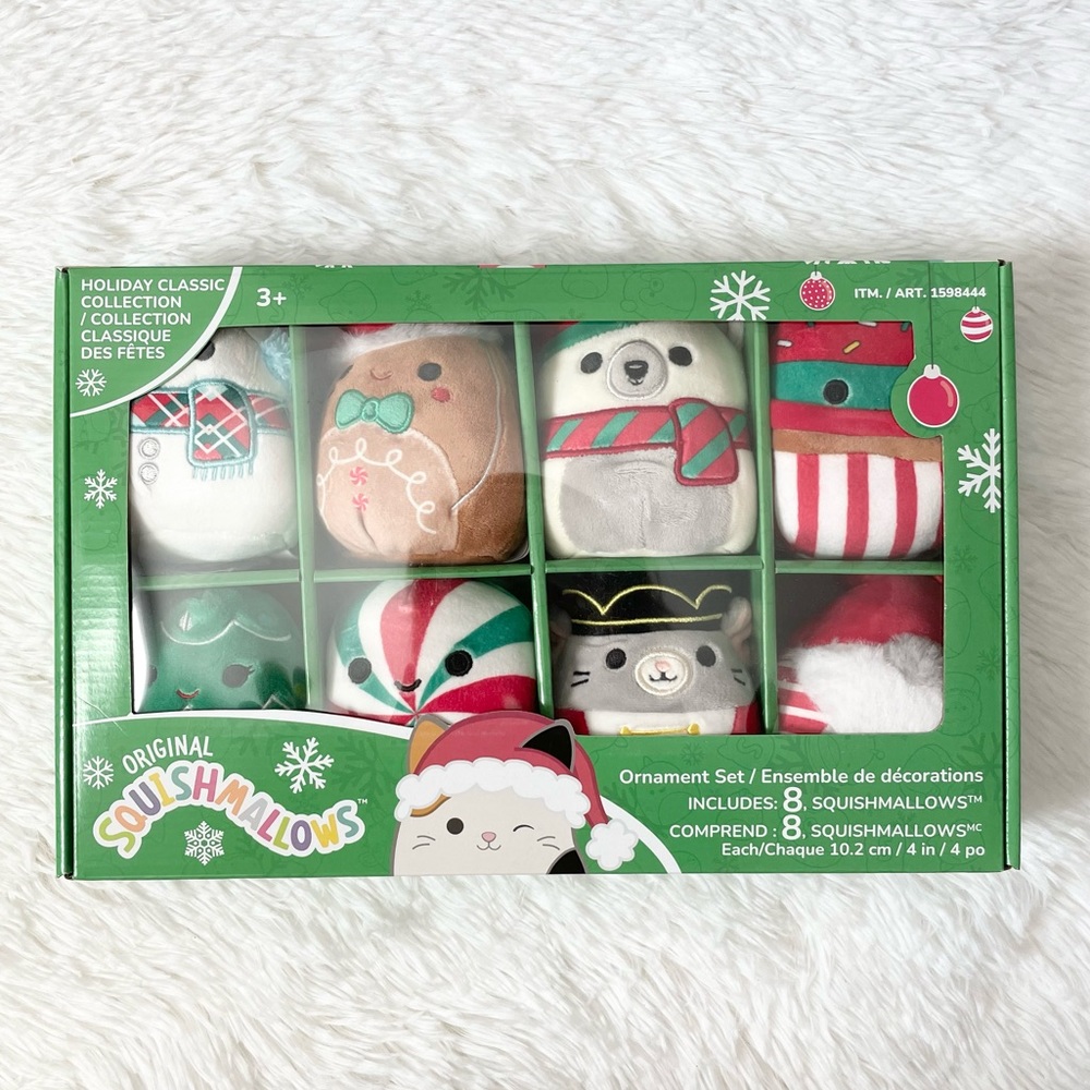 🌈 Squishmallows 4" Holiday Winter 2022 Collection 8-pack LAST STOCK!!!